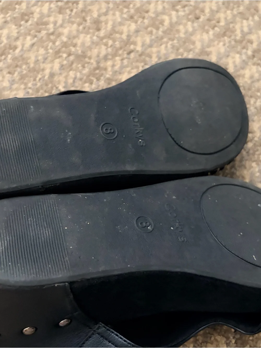Corkys comfortable black